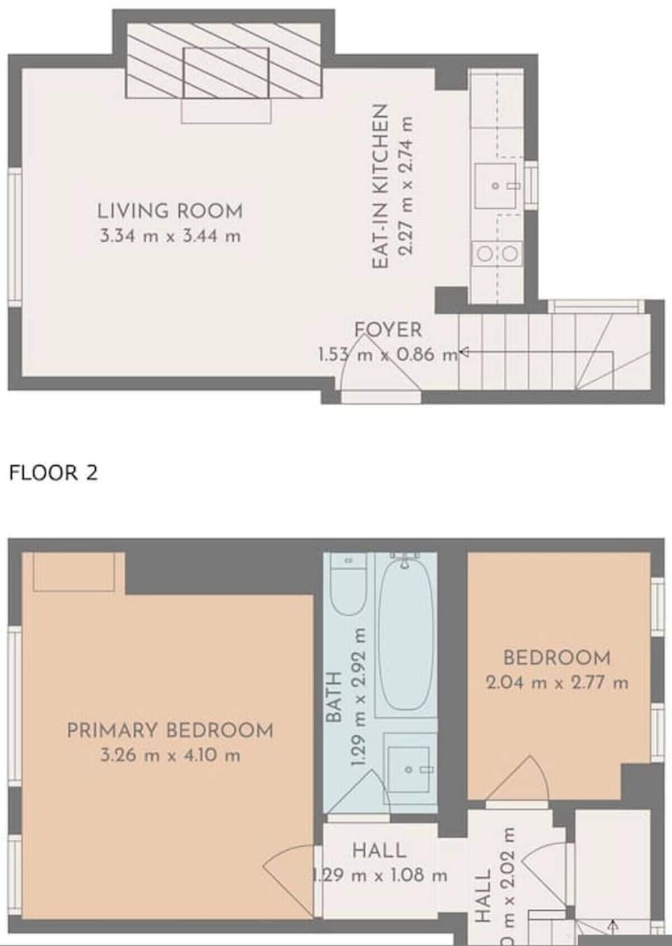 House | 2 bedrooms