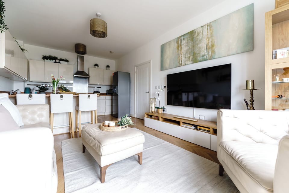 Comfort Apartment, River View | Living area