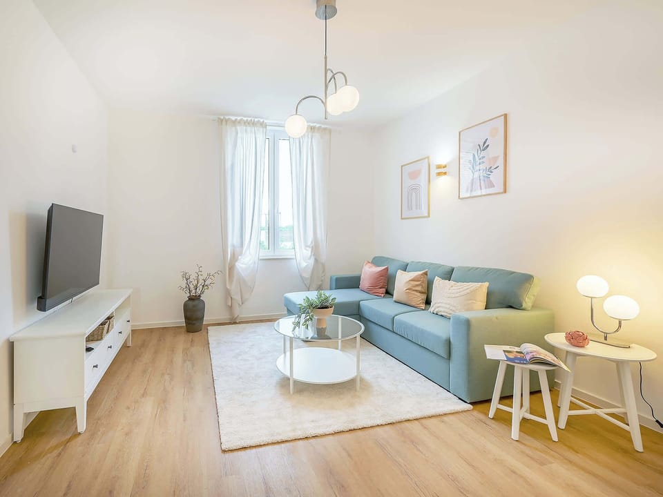 Sink into the comfortable sofa and enjoy a calm and relaxing evening.