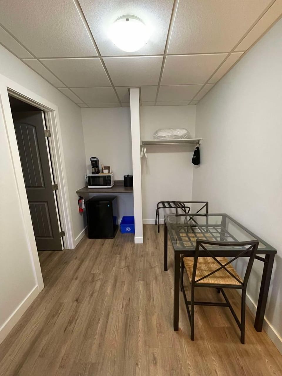 Laptop workspace, blackout drapes, iron/ironing board, WiFi (free)