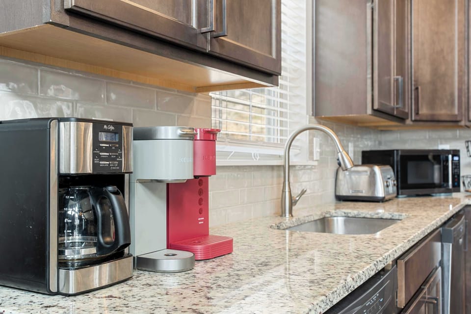 Make sure to bring your favorite coffee! We provide a coffee pot and Keurig!