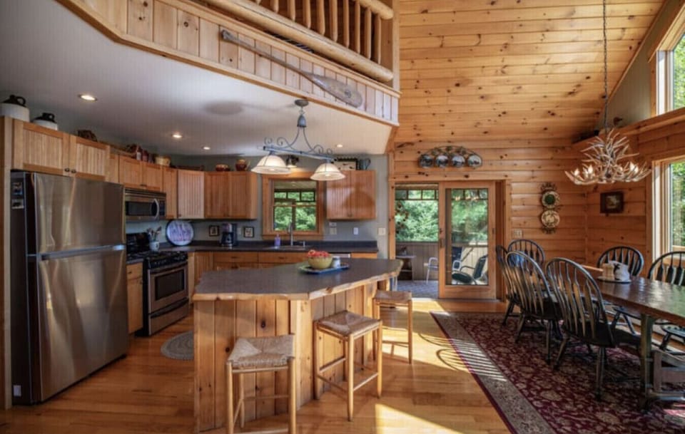 Kitchen | Stainless Steel Appliances | Dining Connection & Bar Seating