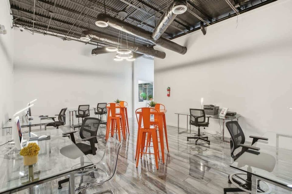 Workspace available for use during office business hours (M-F 8:30am-5:30pm, SAT 10am-4pm)