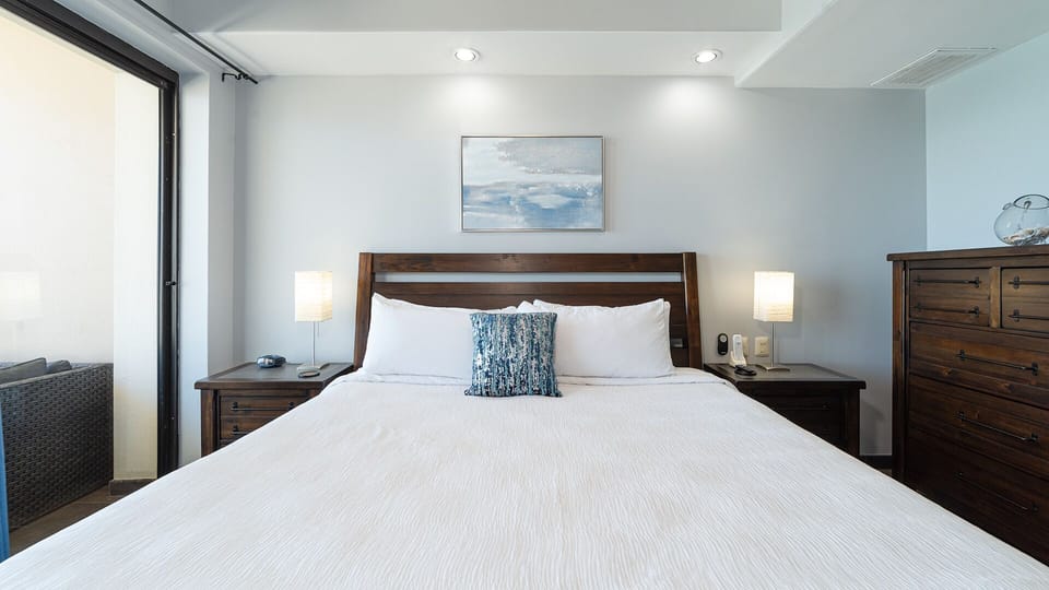 The master bedroom.
