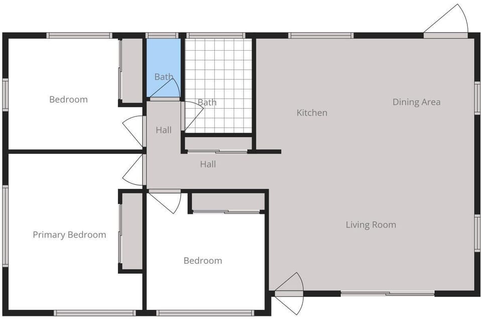 Floor plan - Luci`s Beach Retreat