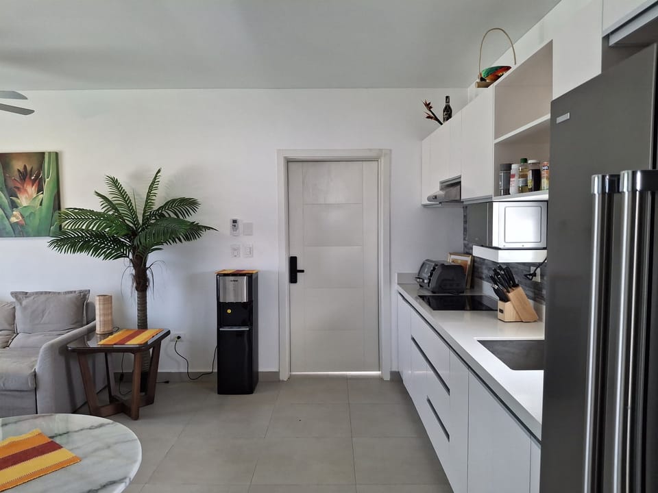 Kitchen and entrance