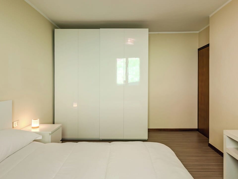 Interior Design, Wall, Furniture, Flooring, Wood, Floor, Bed, Bedroom, Ceiling, Room