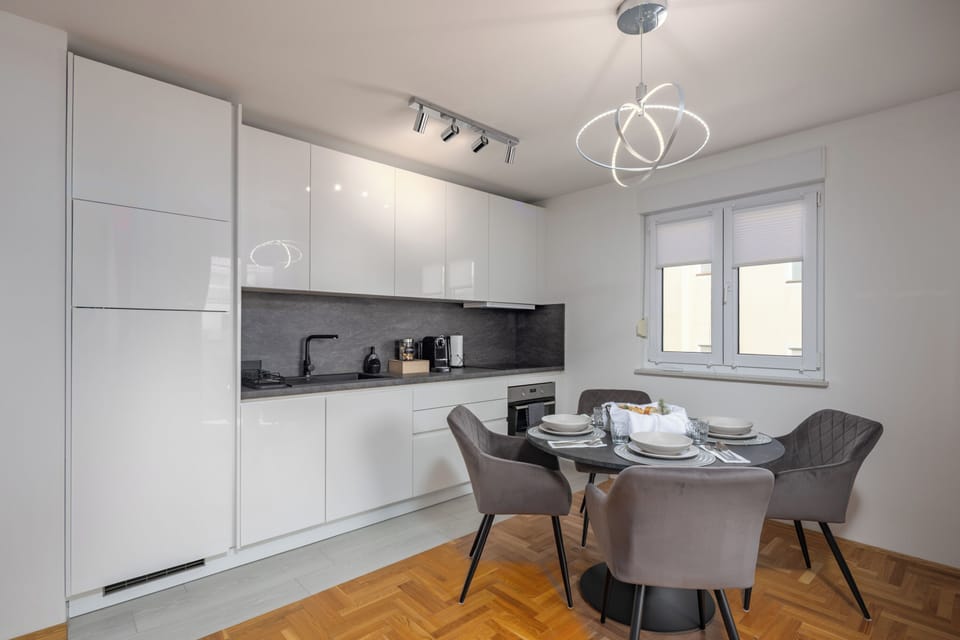 Kitchen and dining area