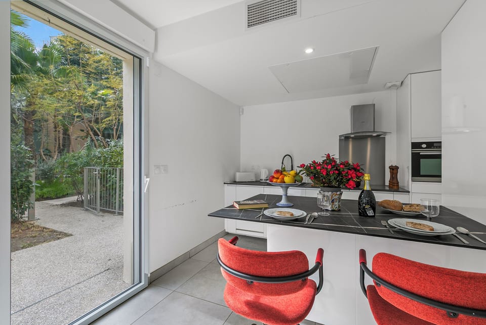 Kitchen and dining area