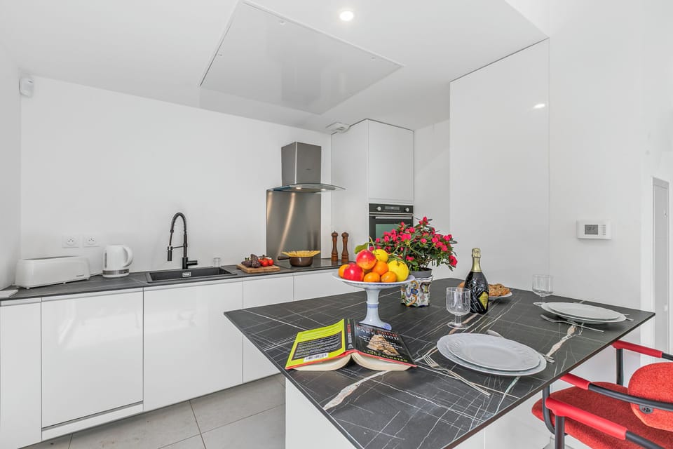 Kitchen and dining area
