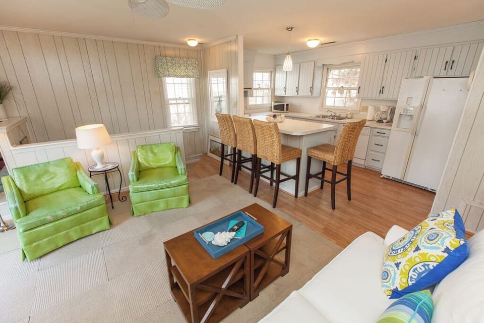 2nd floor 
Open airy layout of the kitchen and family room