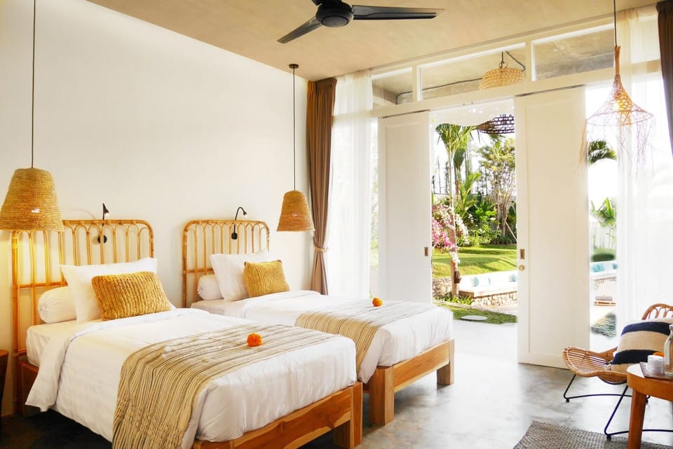 Comfort Double or Twin Room, Patio, Garden View | In-room safe, iron/ironing board, free WiFi
