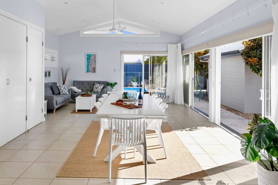 Large open-plan living designed for groups and family time
