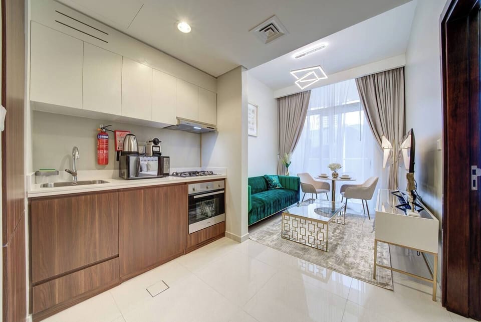 Entire Living Space - Kitchen & Living Room