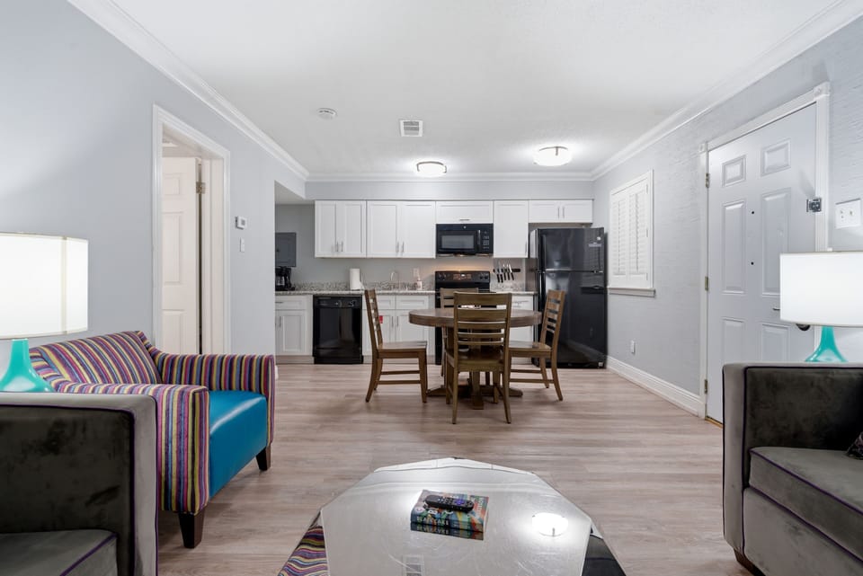 Open dining kitchen gathering space