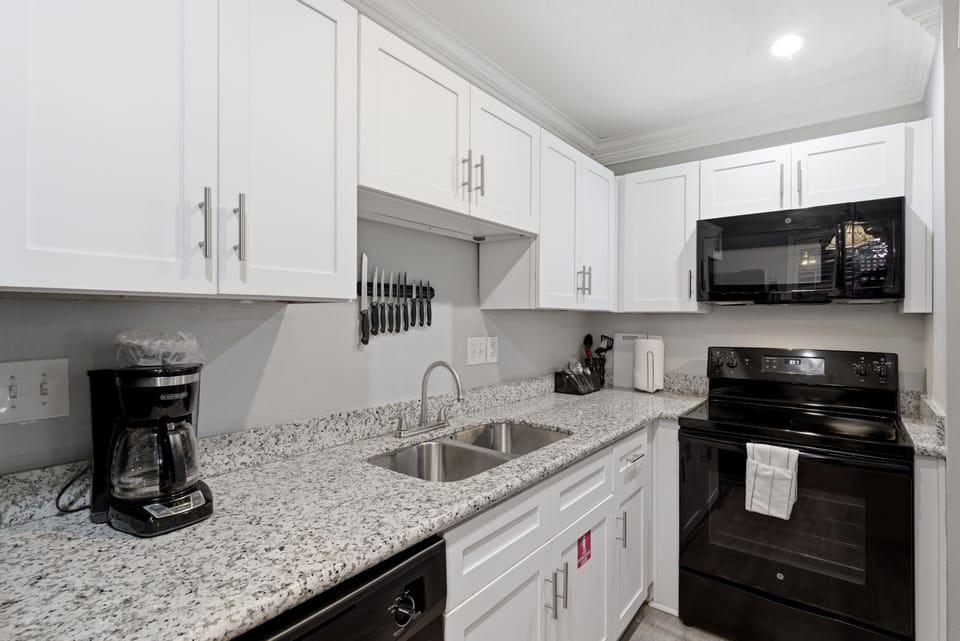 Modern kitchen ready for your meals