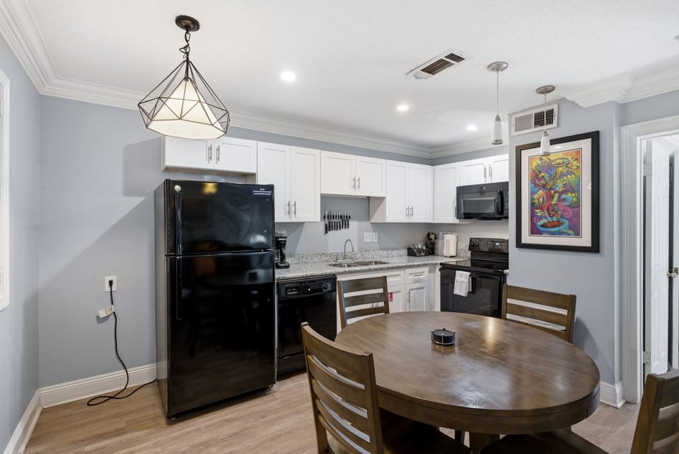 Spacious kitchen with updated finishes