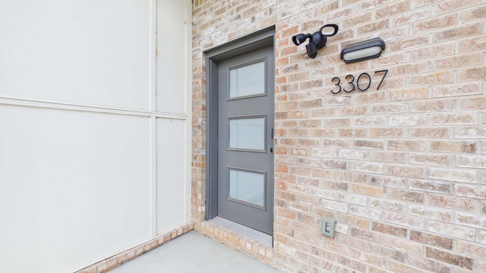 Front entry-way to home