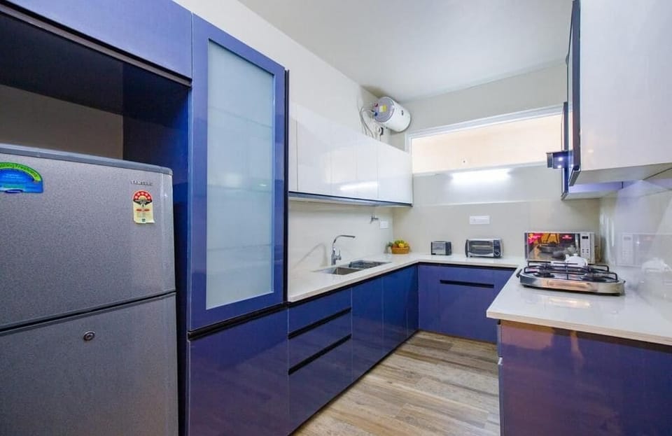 Deluxe Villa, Garden View | Private kitchen