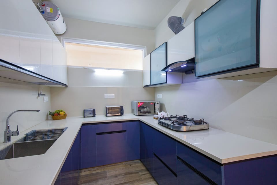 Deluxe Villa, Garden View | Private kitchen
