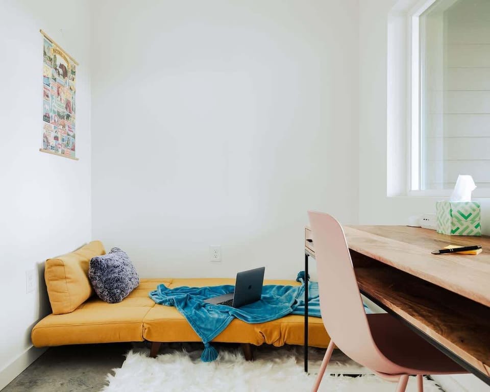  Dedicated workspace with natural light.