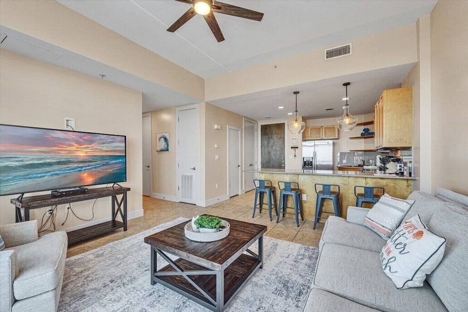 Open concept living area