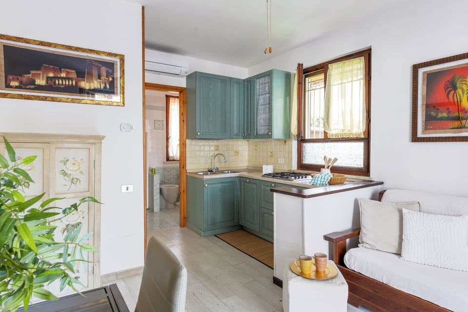 Kitchen, Living Room