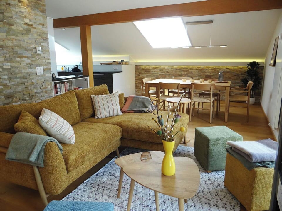Furniture, Interior Design, Wood, Flooring, Couch, Floor, Living Room, Home, Lighting, Room