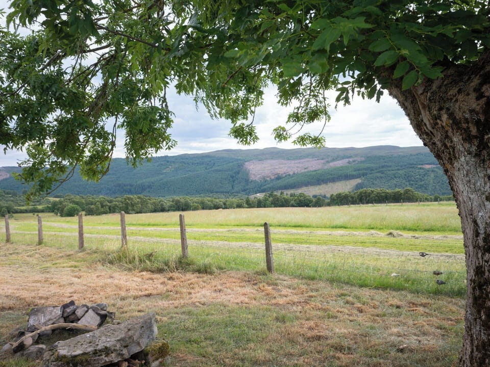 Mountainous Landforms, Natural Environment, Hill, Natural Landscape, Grassland, Plain, Fence, Ecoregion, Pasture, Highland