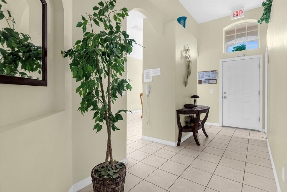 Entryway Into The Villa