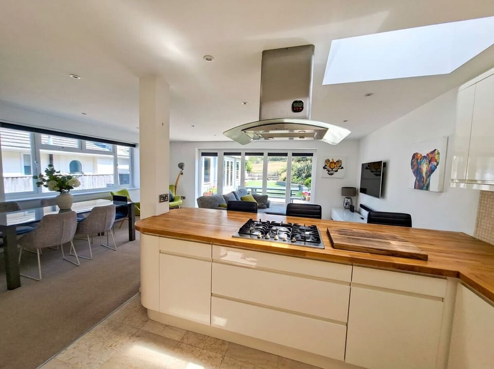 Open kitchen view