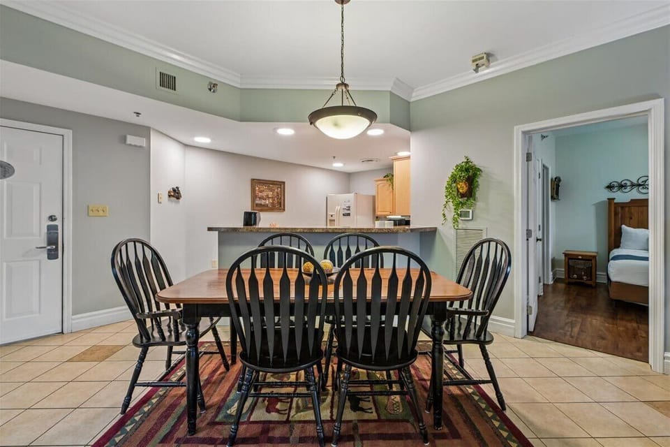 Gather around your spacious dining table where morning coffee and evening meals become cherished memories with loved ones.