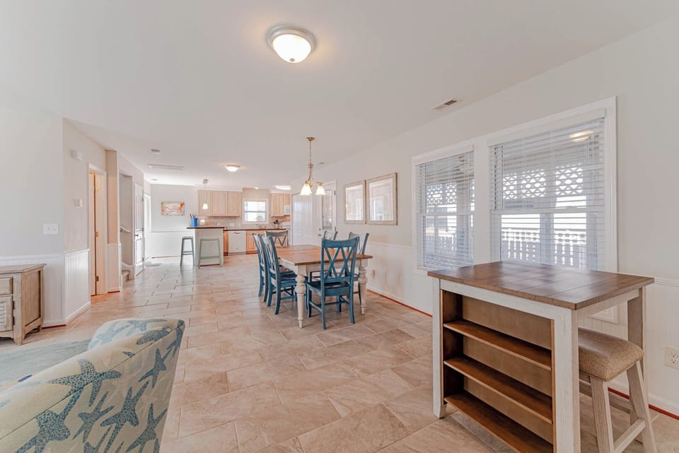 Ground Level Living/Dining/Kitchen Area