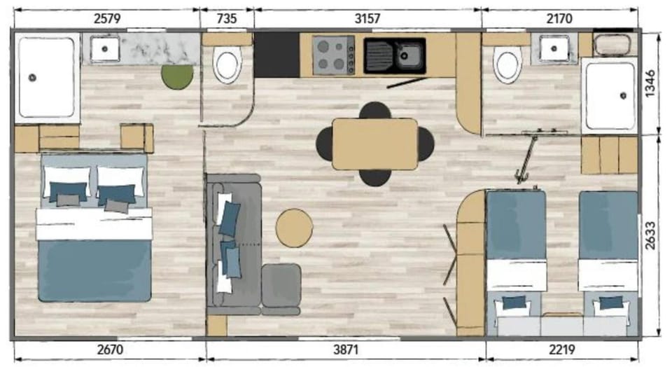Chalet | Floor plan