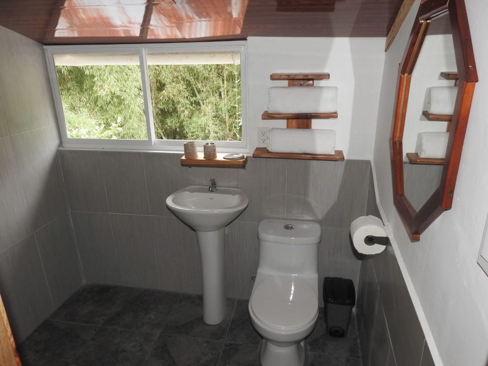 Deluxe Double Room, Mountain View | Bathroom