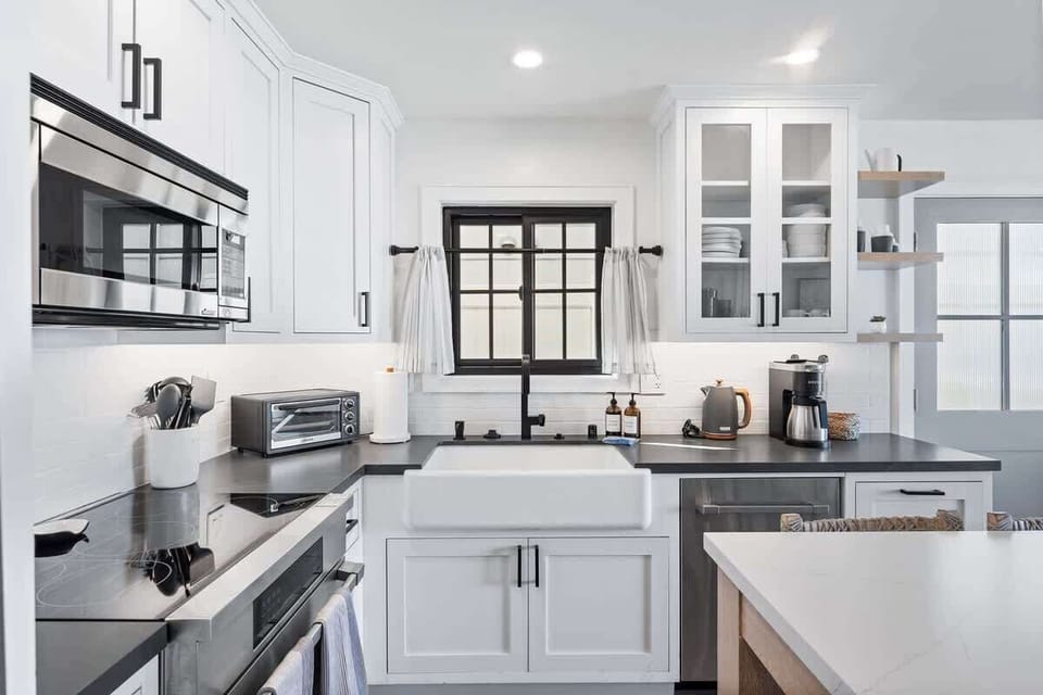 Guests will also enjoy a fully equipped kitchen in each unit.