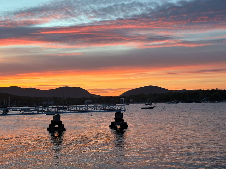Southwest Harbor sunset