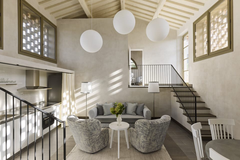 Villa (San Luigi) | Living area | 32-inch LCD TV with satellite channels, TV, pay movies