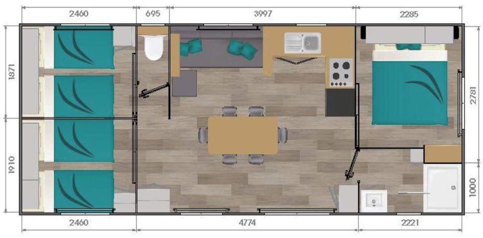 Chalet | Floor plan