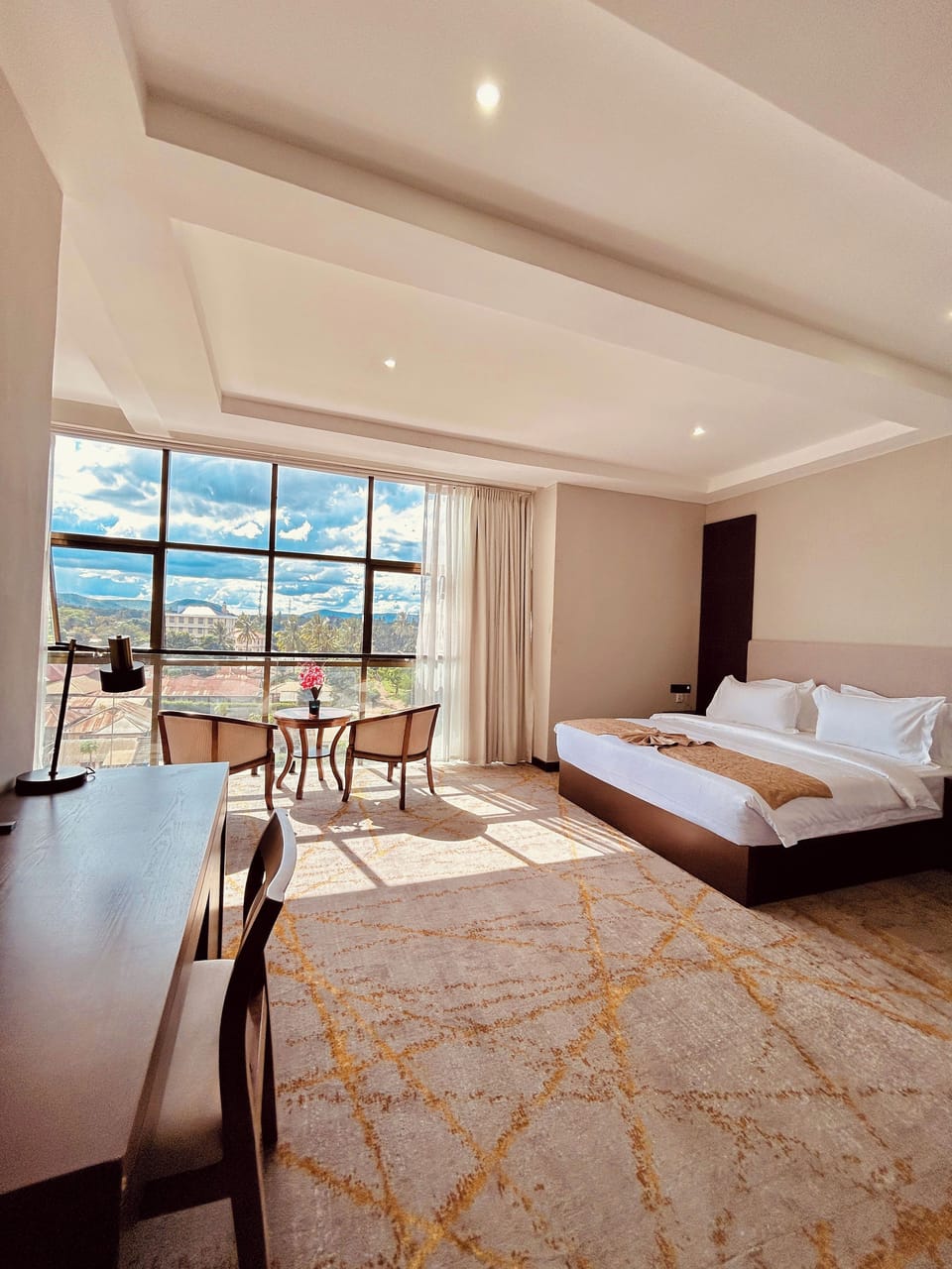 Superior Room, Mountain View | Desk, blackout drapes, soundproofing, iron/ironing board