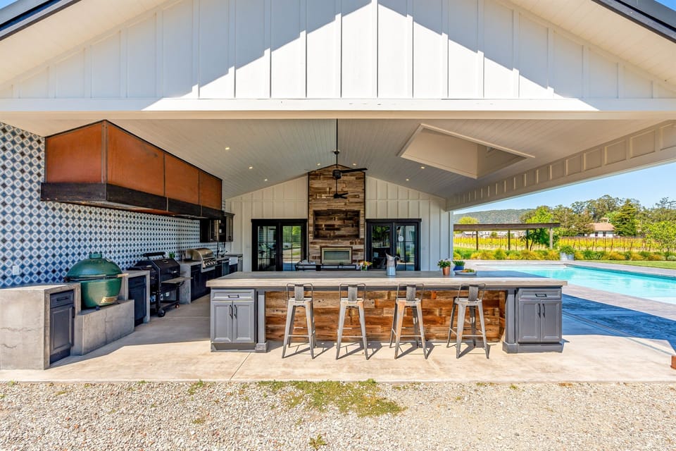The ultimate outdoor kitchen!