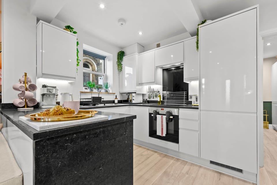 Open plan kitchen