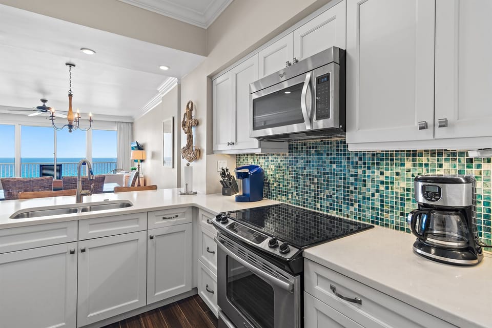 Beautiful Kitchen with Stainless Appliances
