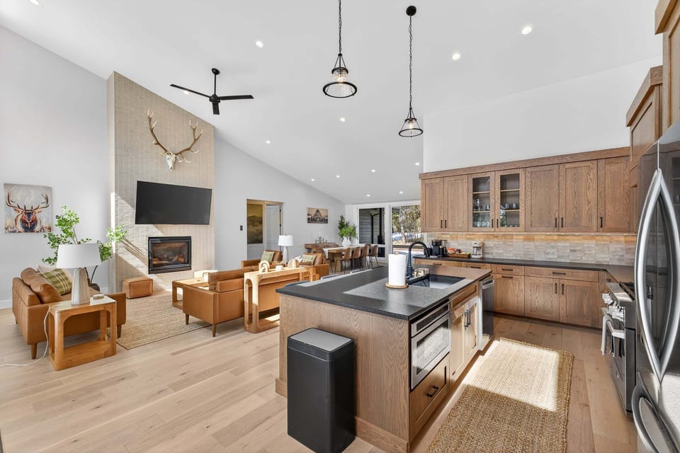 Kitchen- living room- main level