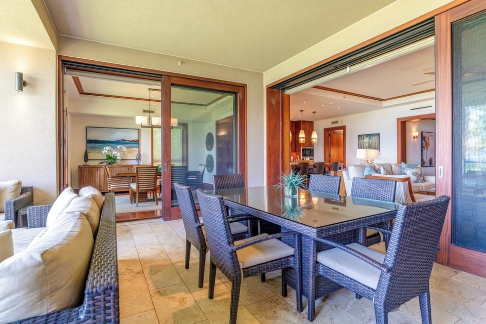 A lanai where island air hugs your shoulders, and the scent of grilled pineapple becomes a sacred rite     MON-1304