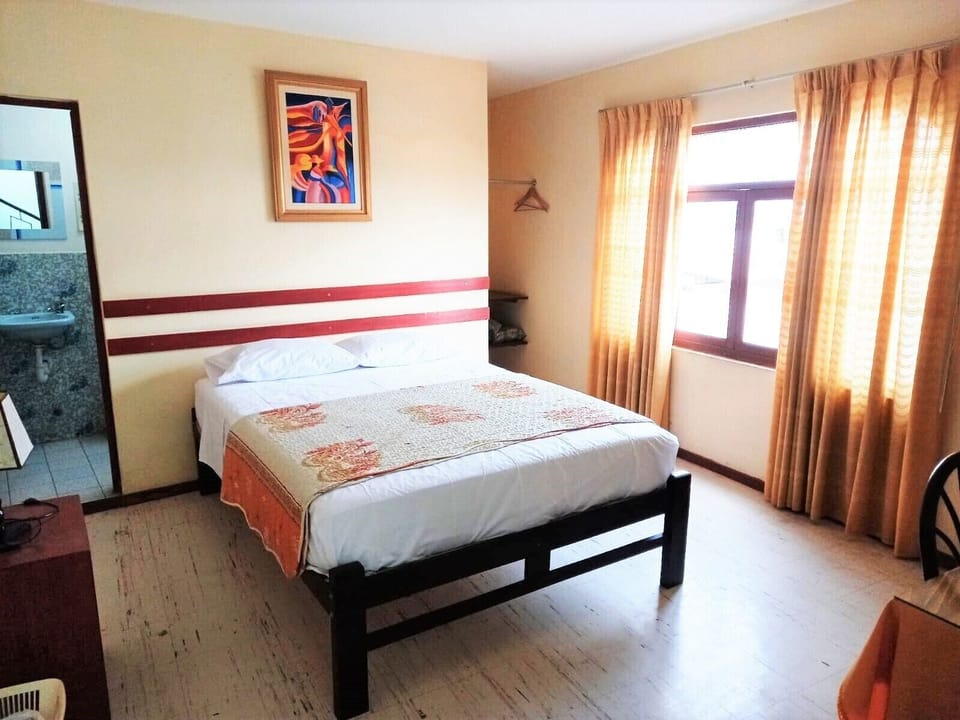 Comfort Double Room | Memory foam beds, laptop workspace, free WiFi, bed sheets