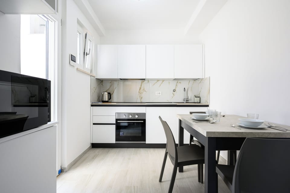 Apartment, Sea View | Private kitchen