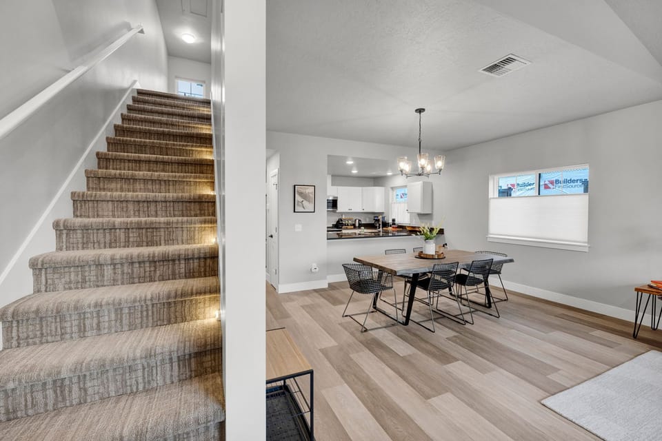 Entry with view of Dining and Kitchen Area (Main Level) 