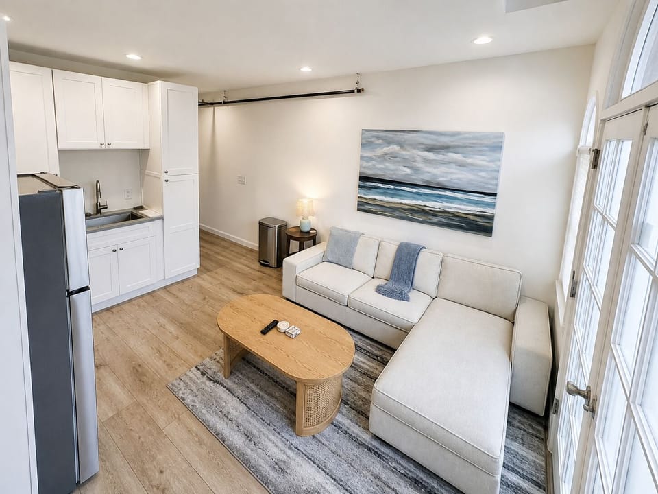 Kitchen and Living Room