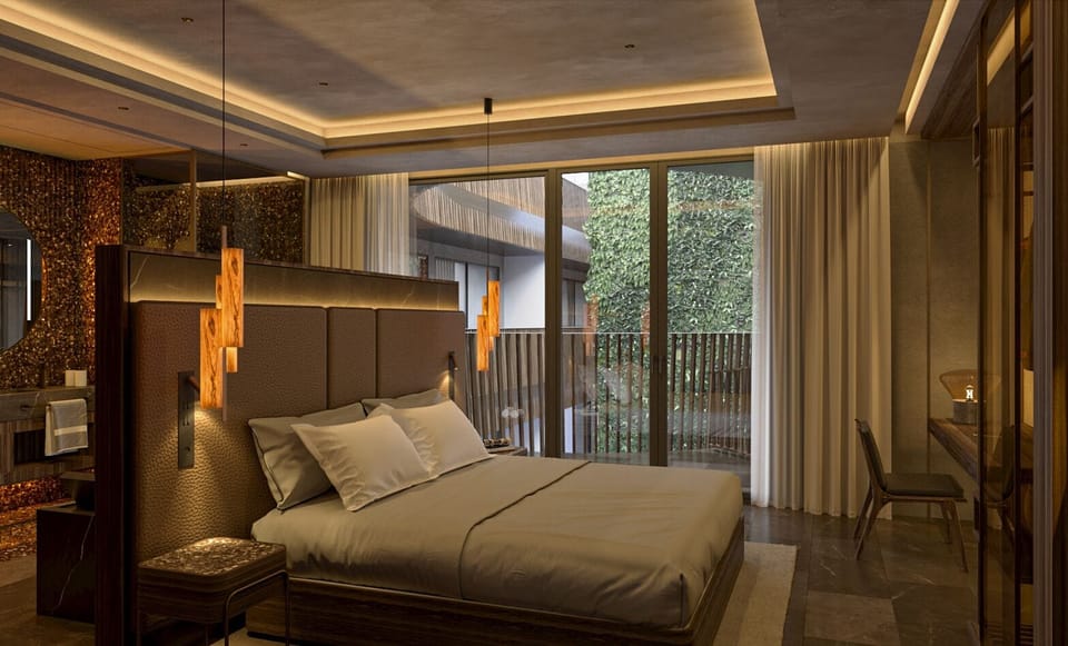 The Vault Junior Suite | Egyptian cotton sheets, premium bedding, down comforters, desk